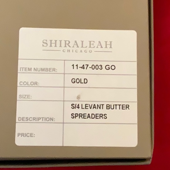 Shiraleah Butter Spreaders - Picture 2 of 6